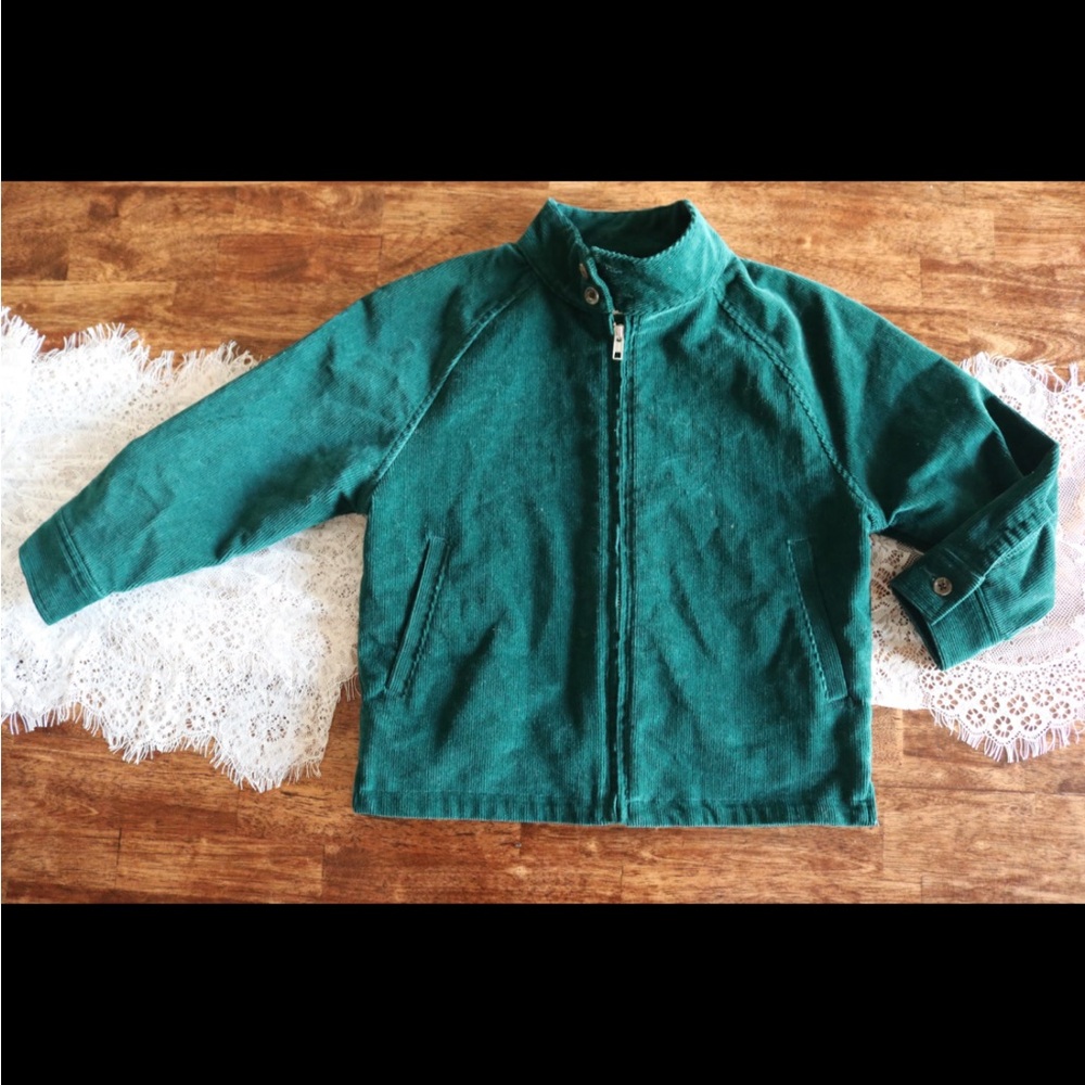 Kids Green Jacket